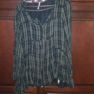 Free people gypsy style flannel
